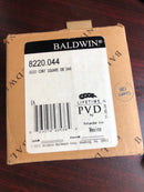 Baldwin 8220044 Contemporary Square Single Cylinder Deadbolt - PVD Satin Brass