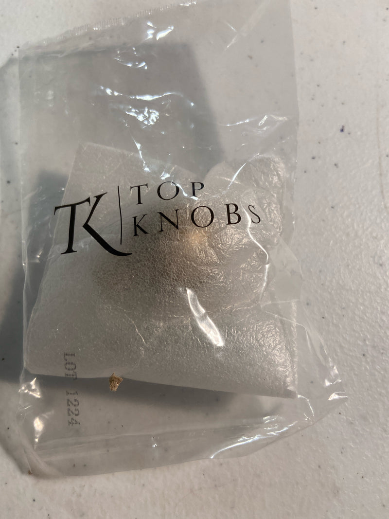 Top Knobs TK762HB Barrington 1-1/8 Inch Round Cabinet Knob - Honey Bronze