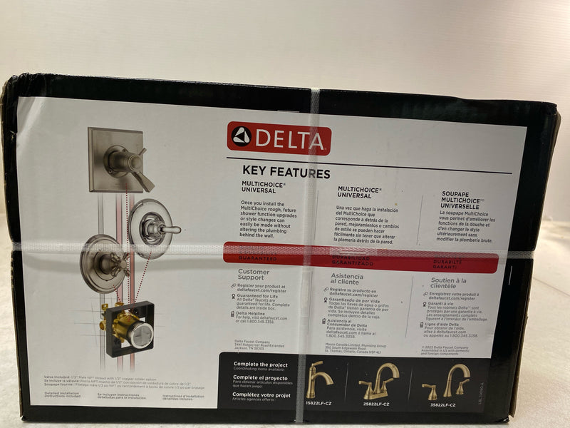 Delta Faryn 5 Spray Settings 142822-CZ