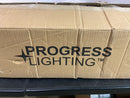 Progress Lighting P300372-009 Adley 6 Light 49" Wide Bathroom Vanity Light with Clear Glass Shades - Brushed Nickel