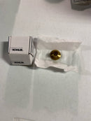 Kohler K-78385-2MB Components 1-1/2 Inch Mushroom Cabinet Knob - Vibrant Brushed Moderne Brass