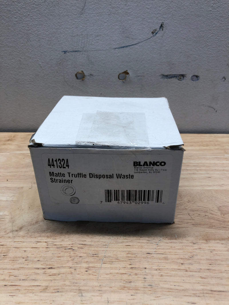 Blanco 441324 4-1/2" Disposal Flange Trim Insert and Strainer Fits Over Existing Insinkerator Disposal Flange - Truffle