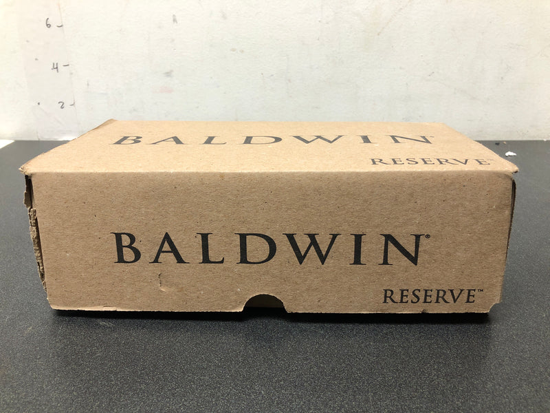 Baldwin PSTRATRR112 Traditional Passage Door Knob with Round Rose - Venetian Bronze