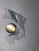 Amerock BP37492CZ Balon 1-1/8 Inch Smooth Mushroom Cabinet Knob - Champagne Bronze