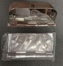 Emtek 9103314 3.5" x 3.5" Plain Bearing 5/8" Radius Corners Hinges 2 Pair
