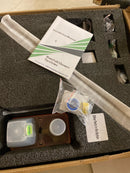 Ello&allo ES-B-P160 2-Handle 2- -Spray of Rain Shower Faucet and HandShower Combo Kit with Rectangle Shower Head in Black (Valve Included)