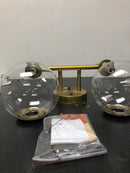 Minka Lavery 2792-695 Auresa 2 Light 16" Wide Vantage Bathroom Vanity Light - Soft Brass