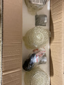 Z-Lite 907-4V-LED Dawson 4 Light 29 Wide LED Vanity Light - 3000K - Chrome