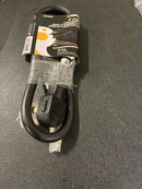 Raptor Tools RAP34006 40 Amp 4 ft. 8/2 and 10/2 SRDT 125V Range Cord - Black
