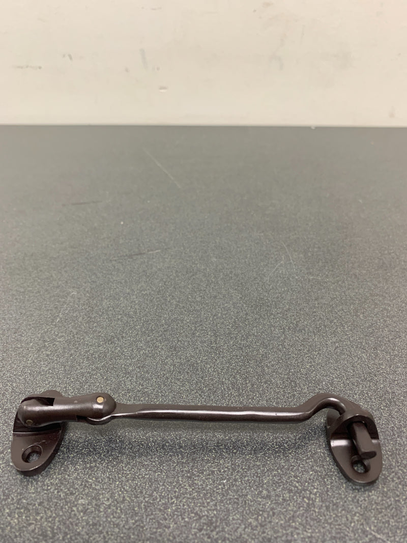 Deltana CHK4U10B 4" Swivel Cabin Door Hook with Eye - Oil Rubbed Bronze