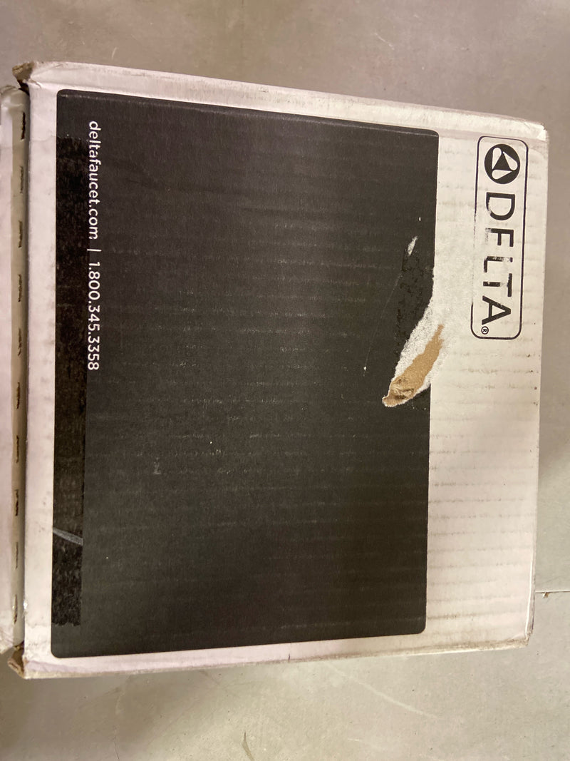 Delta T14232-BL Woodhurst Shower Only Trim Package with 1.75 GPM Single Function Shower Head - Matte Black