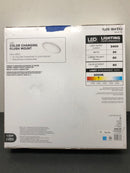 Commercial electric 564511111 20 in. Low Profile LED Flush Mount Round Ceiling Light 2400 Lumens 3000K 4000K 5000K Dimmable Bedroom Lighting