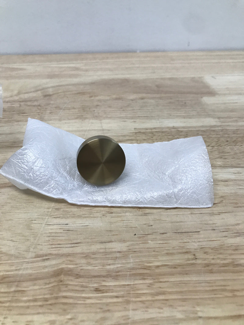 Amerock BP36864CZ Radius 1-1/4 Inch Mushroom Cabinet Knob - Champagne Bronze