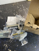 Baldwin 5173056PRIV 5173 Privacy Door Lever Set with 5046 Rose from the Estate Collection - Lifetime Satin Nickel