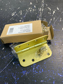 Miseno MDH4003CB 4 x 4 Plain Bearing 5/8" Radius Corner Door Hinge - Pack of 3 - Champagne Brass