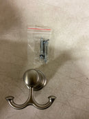 Moen YB8403BN Weymouth Double Robe Hook - Brushed Nickel