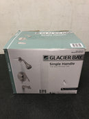 Glacier bay HD873X-0804 Builders Single Handle 1-Spray Tub and Shower Faucet 1.8 GPM in Brushed Nickel (Valve Included)