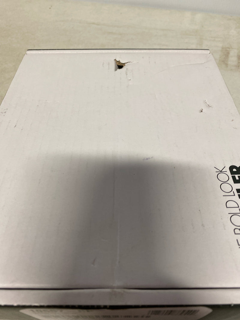 Lark 83531BK Pippa 9" Wide Semi-Flush Ceiling Fixture - Black