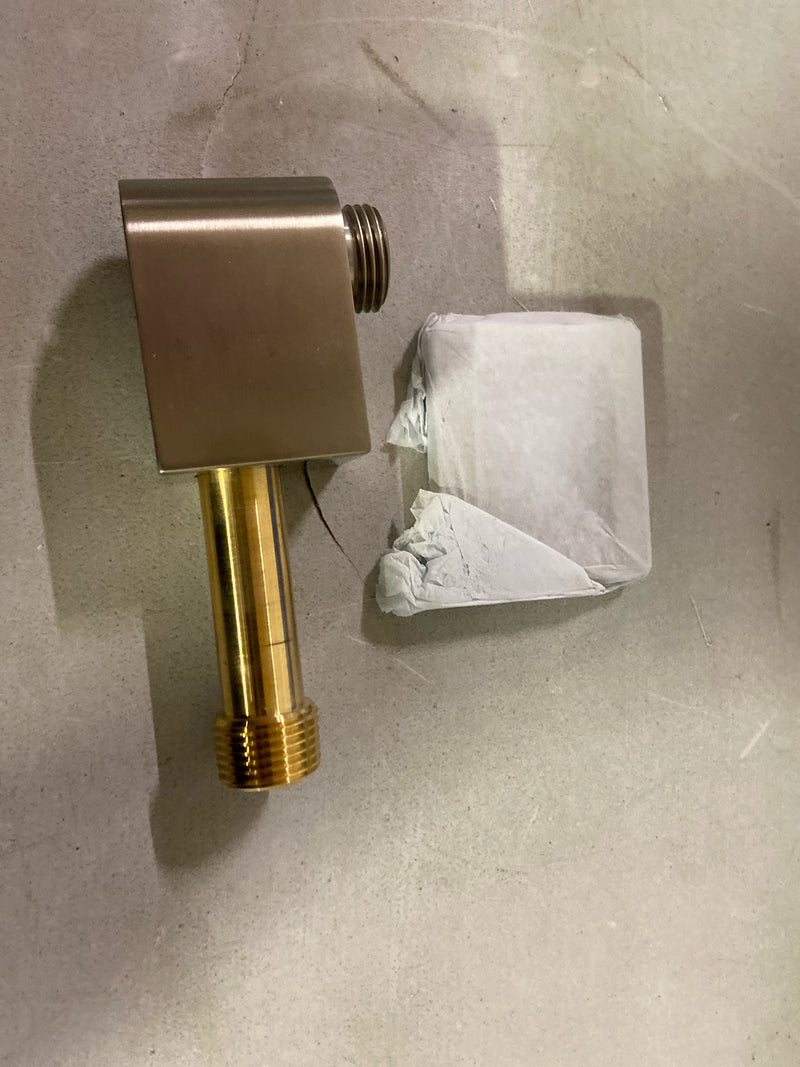 Kohler K-98350-BN Awaken Wall-Mount Supply Elbow in Vibrant Brushed Nickel