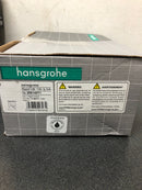 Hansgrohe 26914671 Rainfinity 1.75 GPM Multi Function Hand Shower Set with Shower Arm Holder and Hose - Matte Black