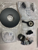 Delta T17084-BL Broderick Monitor 17 Series Dual Function Pressure Balanced Valve Trim Only with Integrated Volume Control - Less Rough-In Valve - Matte Black