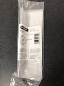 Amerock BP3657526 Edge Pull 5-13/16 Inch Long Finger Cabinet Pull - Polished Chrome