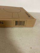 Maxim Trim 25W 1 LED 16 Inch Wide Flush Mount with Satin Nickel Finish and White Glass