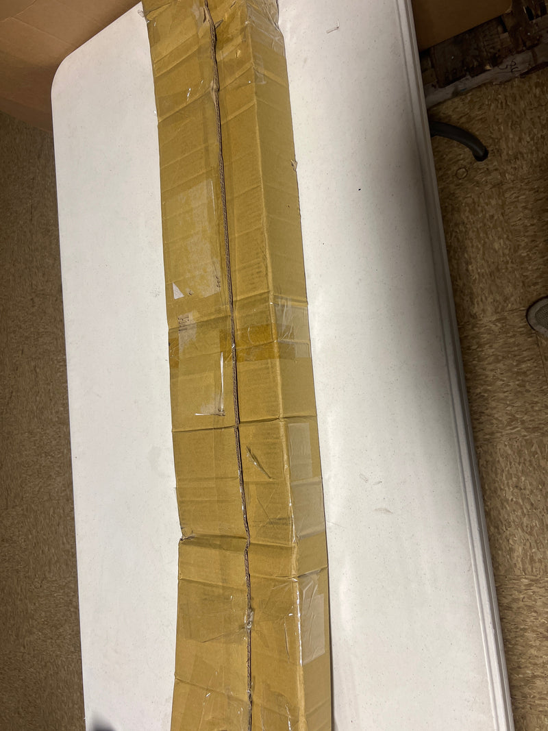 Signature Hardware 466798 60" x 30" Corner Brass Shower Rod - Chrome