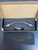 Alno A1476-6-SN Fiore 6" Center to Center French Country Solid Brass Arch Bow Cabinet Handle / Drawer Pull - Satin Nickel