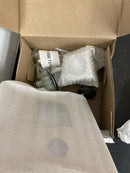 Delta 342701-SP Modern Square Non Shared Function Shower System Package with 1.75GPM Single Function Shower Head and Hand Shower - Includes Rough-In - SpotShield Brushed Nickel