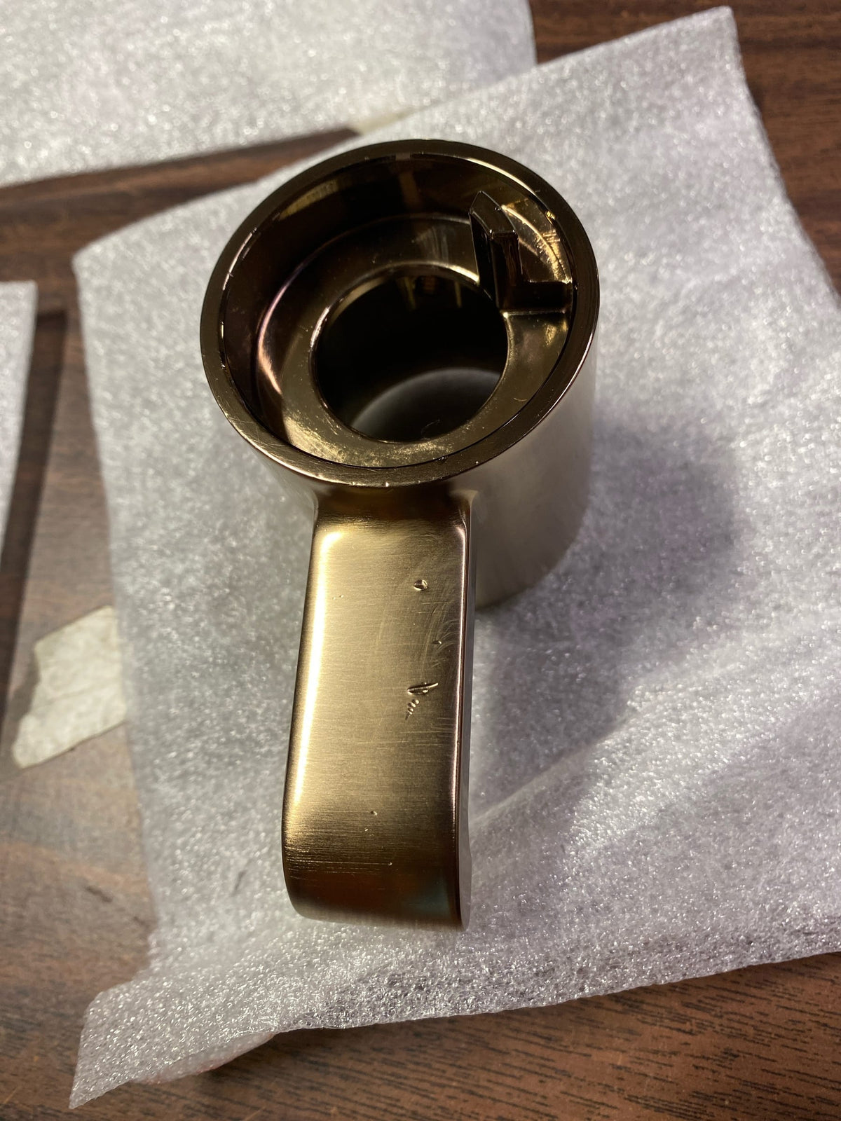 Delta T17T089-CZ-PR Tetra Tempassure 17T Series Thermostatic Valve Trim Only with Integrated Volume Control - Less Rough In - Lumicoat Champagne Bronze