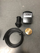 Delta 72050-CZ Garbage Disposal Air Switch with Dual Outlet Power Module - Champagne Bronze