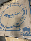 Mueller MLS141212-65 EZ-Pull 1/4" x 1/2" Insulated Factory-Flared Mini Split Line Set - 65' Length - N/A