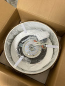 Progress Lighting Inspire Light 13" Wide Integrated LED Flush Mount Drum Ceiling Fixture with Off White Linen Shade