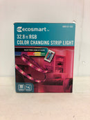 Tzumi Ecosmart 32FT RGB Indoor Modern LED Tape Light for Kitchen & Dining