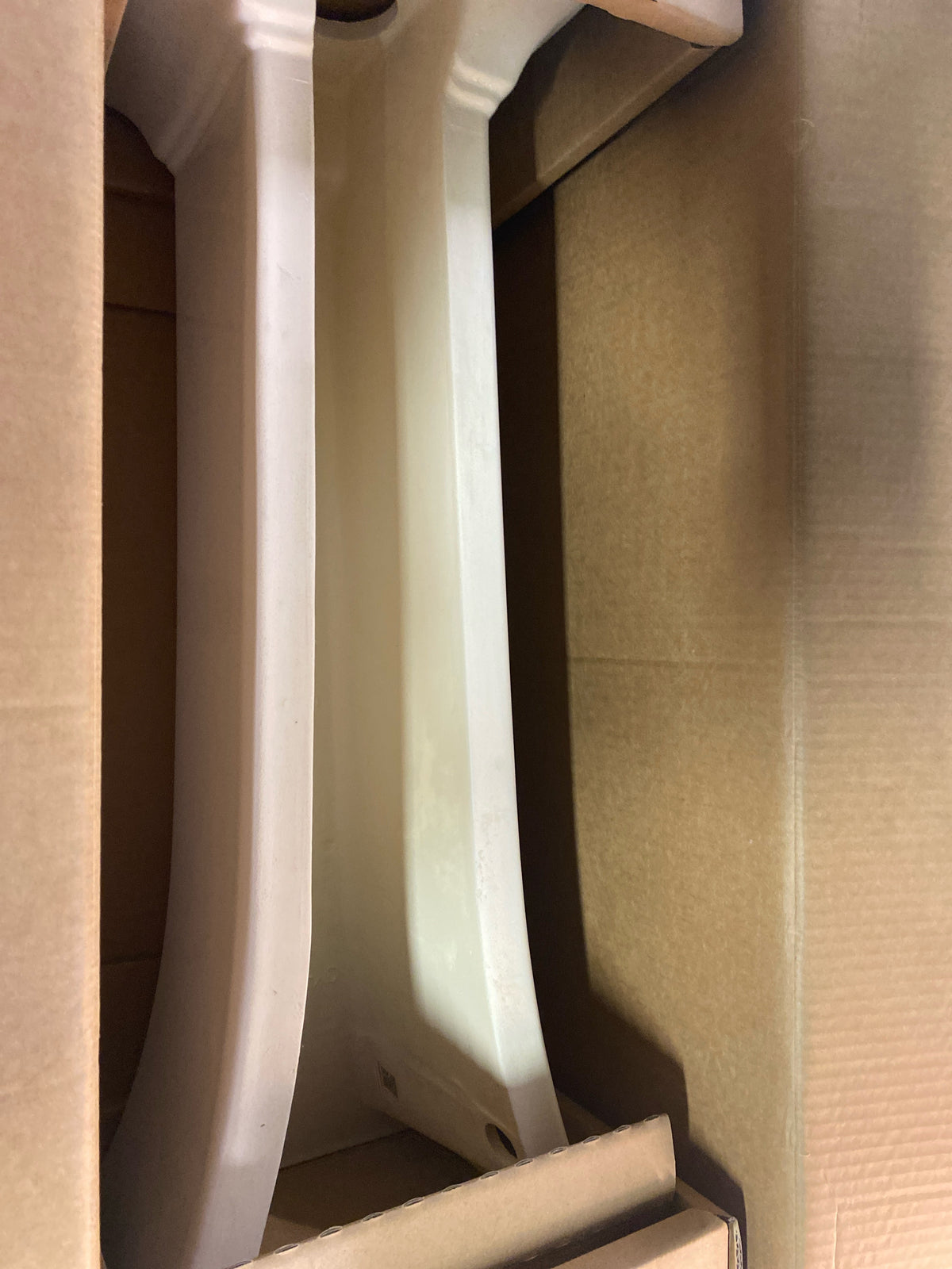American Standard 0056001.020 Town Square S Fireclay Pedestal Leg Only - White