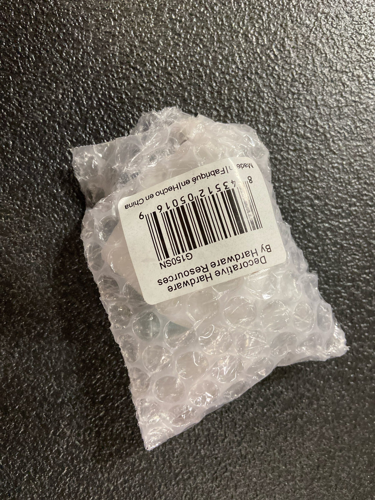 Jeffrey Alexander G150SN Harlow 1" Geometric Faceted Glass Vintage Glam Cabinet Knob / Drawer Knob - Satin Nickel