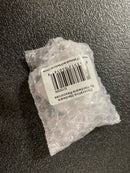 Jeffrey Alexander G150SN Harlow 1" Geometric Faceted Glass Vintage Glam Cabinet Knob / Drawer Knob - Satin Nickel