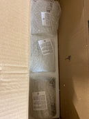 Elegant Lighting LD7314W23BLK Ronnie 3 Light 9" Tall Bathroom Sconce - Black / Clear