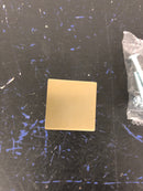 Amerock BP36905BBZ Monument 1-3/16 Inch Square Cabinet Knob - Golden Champagne