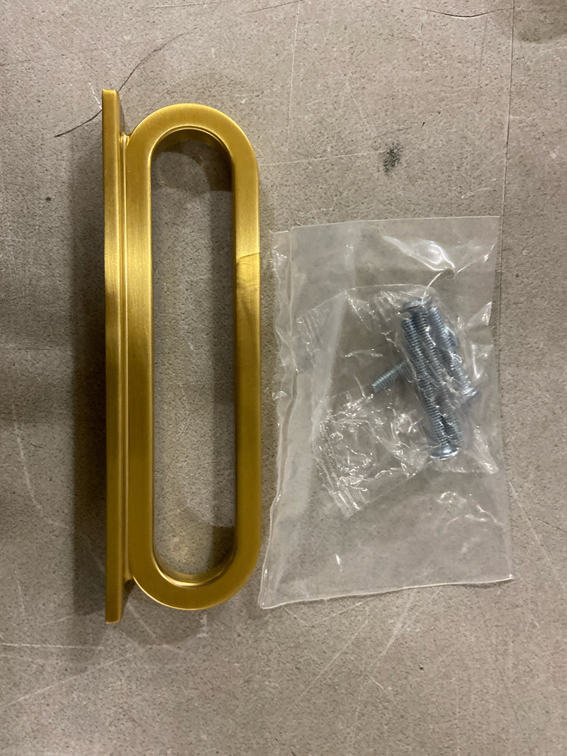 Belwith Keeler B078785BGB Corsa Collection Pull 3 Inch & 3-3/4 Inch (96mm) Center to Center Brushed Golden Brass Finish