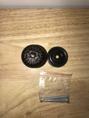 Nostalgic Warehouse 769483 Vintage Restoration 1-3/8" Round Egg and Dart Cabinet Knob - Solid Brass - Timeless Bronze