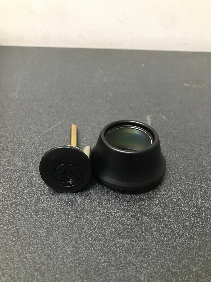 Kwikset 660-514S.DS 660 Series Deadbolt Single Cylinder Deadbolt with Smartkey - Matte Black