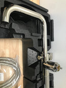 Brizo T70135-PNLHP Litze Floor Mounted Tub Filler with Built-In Diverter - Includes Hand Shower, Less Handles and Rough-In - Brilliance Polished Nickel