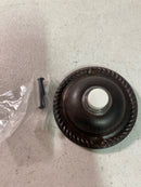 Quorum Door Chime Button, Toasted Sienna - 7-305-44