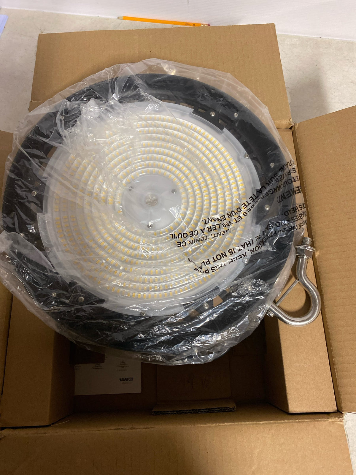 Nuvo Lighting 65/808R2 UFO 14" Wide Integrated LED Commercial High Bay - 5000K - 34800 Lumens - Black