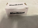 Kwikset 334SQT-514 Square Passage Hall/Closet Pocket Door Lock - Iron Black