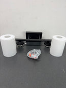 Millennium Lighting 3182-MB Durham 2 Light 14" Wide Bathroom Vanity Light - Matte Black