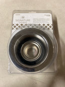Signature Hardware SH163CP 3-1/2" Brass Kitchen Deep Garbage Disposal Flange and Stopper - Polished Chrome