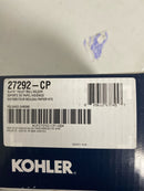 KOHLER Elate Polished Chrome Wall Mount Single Post Toilet Paper Holder